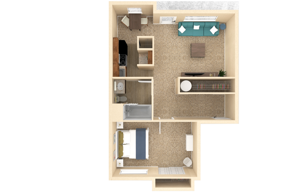 Floor Plan - The Cayenne