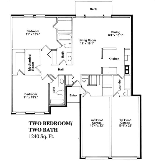 2BR/2BA - The Doral Upper