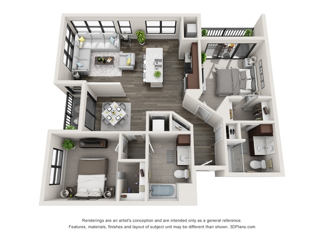 Synergy_Unit-D4.jpg - Emerald 2 Bed, 2 Bath