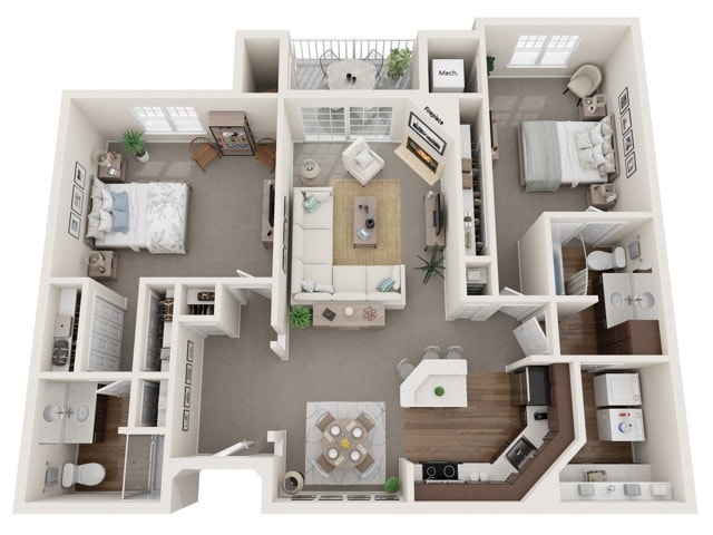 The Stadium | The Landmark at Hatchery Hill | Apartments in Fitchburg, WI - The Stadium I