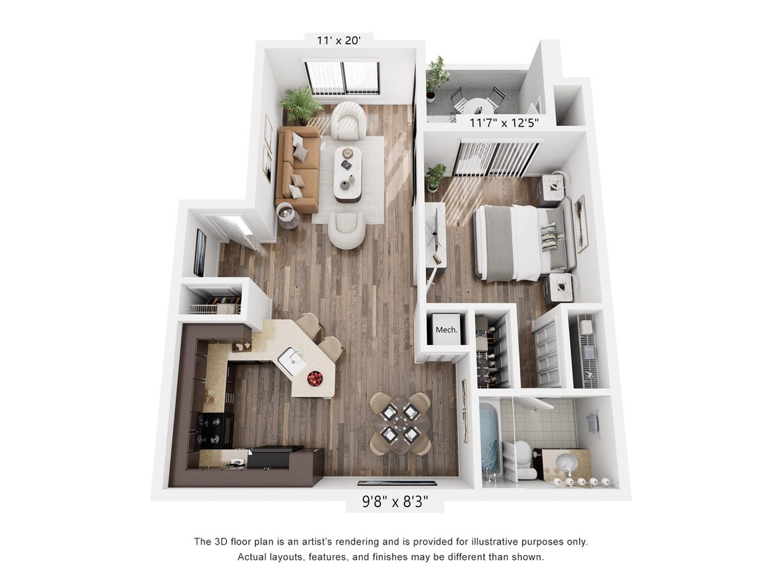 Floor Plan - Model A1