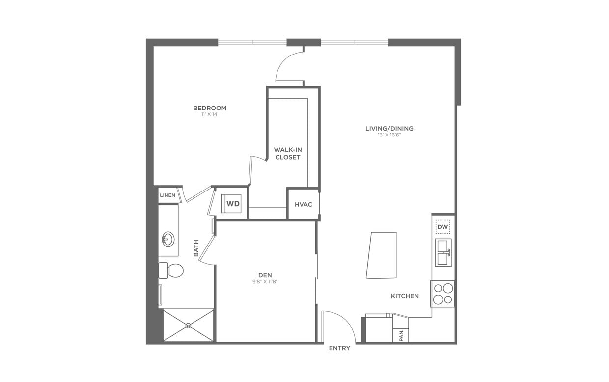 Kandinsky | 1 bed 1 bath | From 910 sq ft - Kandinsky