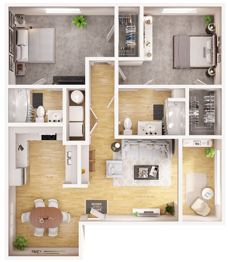 Floor Plan - 2B