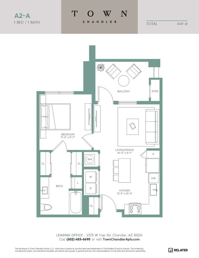 Floor Plan - A2-A