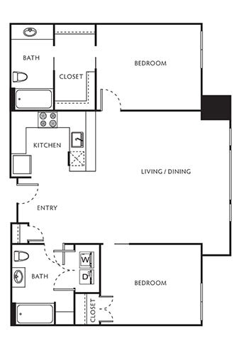 Floor Plan - 2K