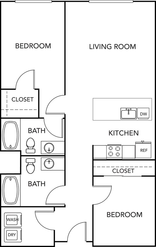 Floor Plan - Madrona D1 Type A