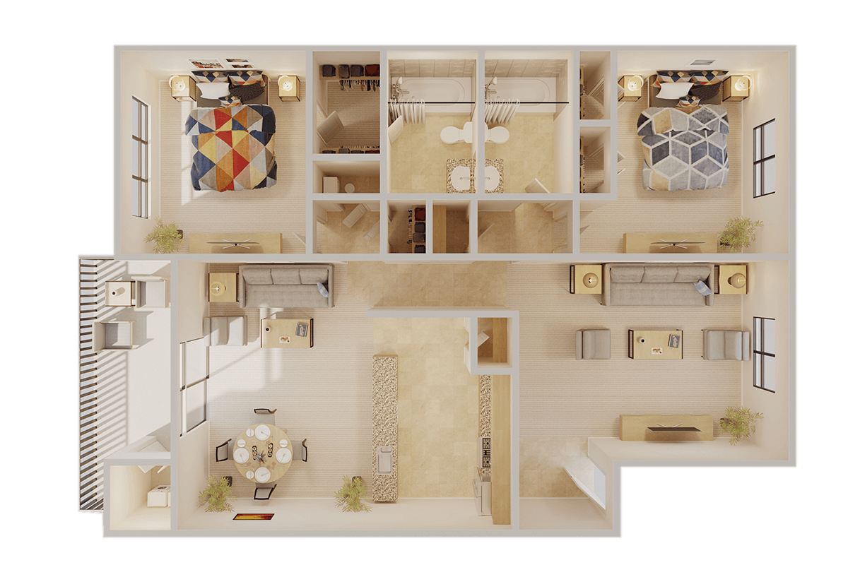 Floor Plan - Cypress III