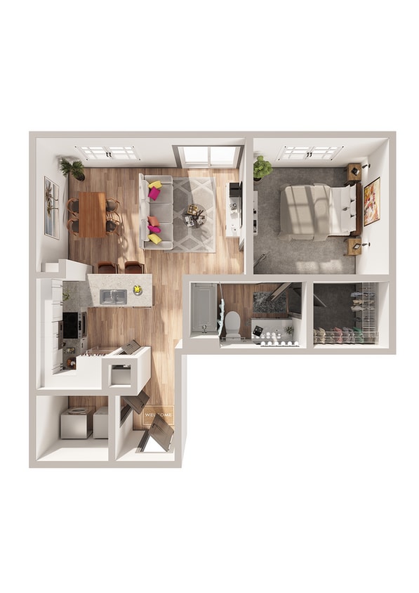 Legacy North - A1OC0 Floorplan - A1O