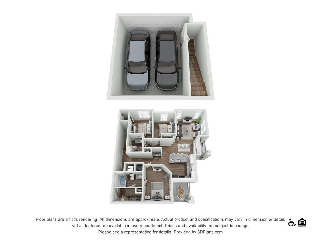 Floor Plan - C2 Garage | Eames