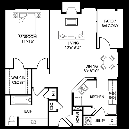 The Ketch - 1 Bdrm/1 Bath