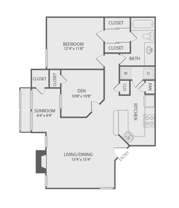 Floor Plan - The Magnolia