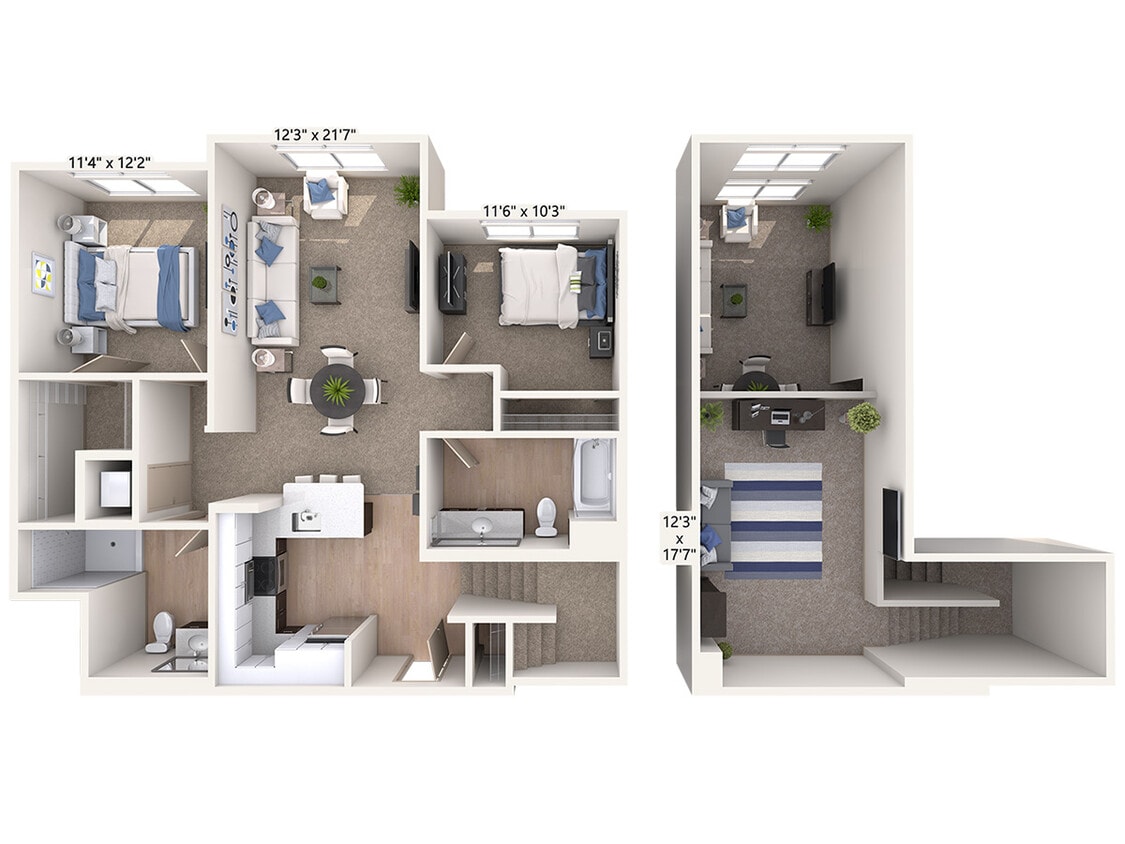 Floor Plan - B14L-B-Two