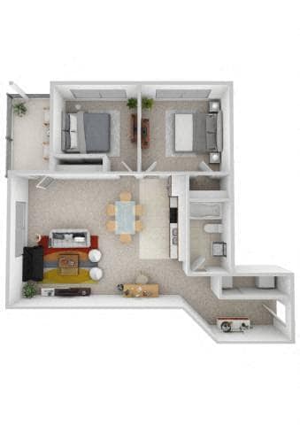 Floor Plan - B1 - Skyloft