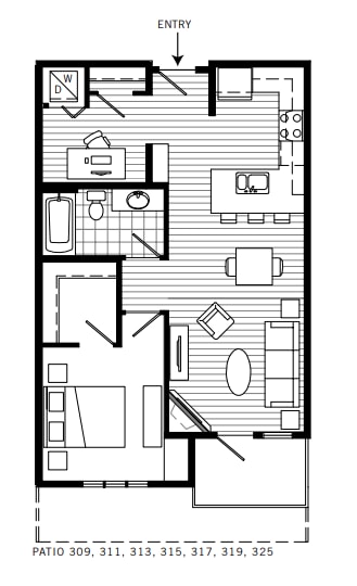 Floor Plan - Plan 1D