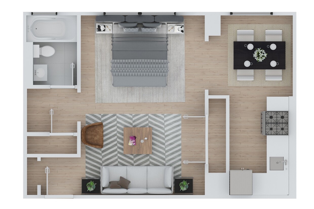 Floor Plan - Studio - EMB05