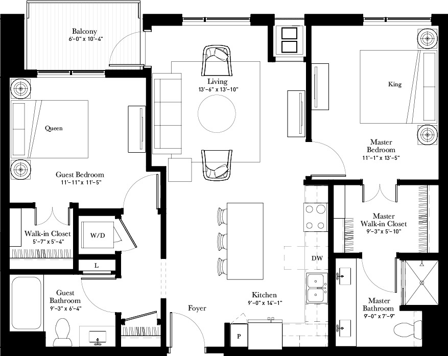 Floor Plan - Valerian (B1.1)