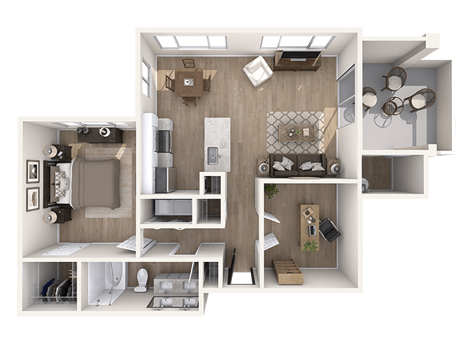 Floor Plan - Bougenvilla Renovated