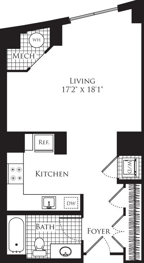 Floor Plan - Studio- 568