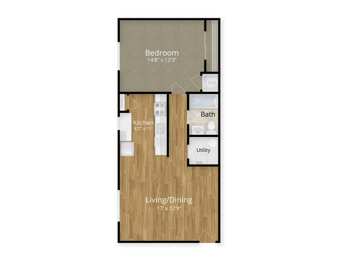 Phoenix View 1 Bedroom - 1 Bed x 1 Bath