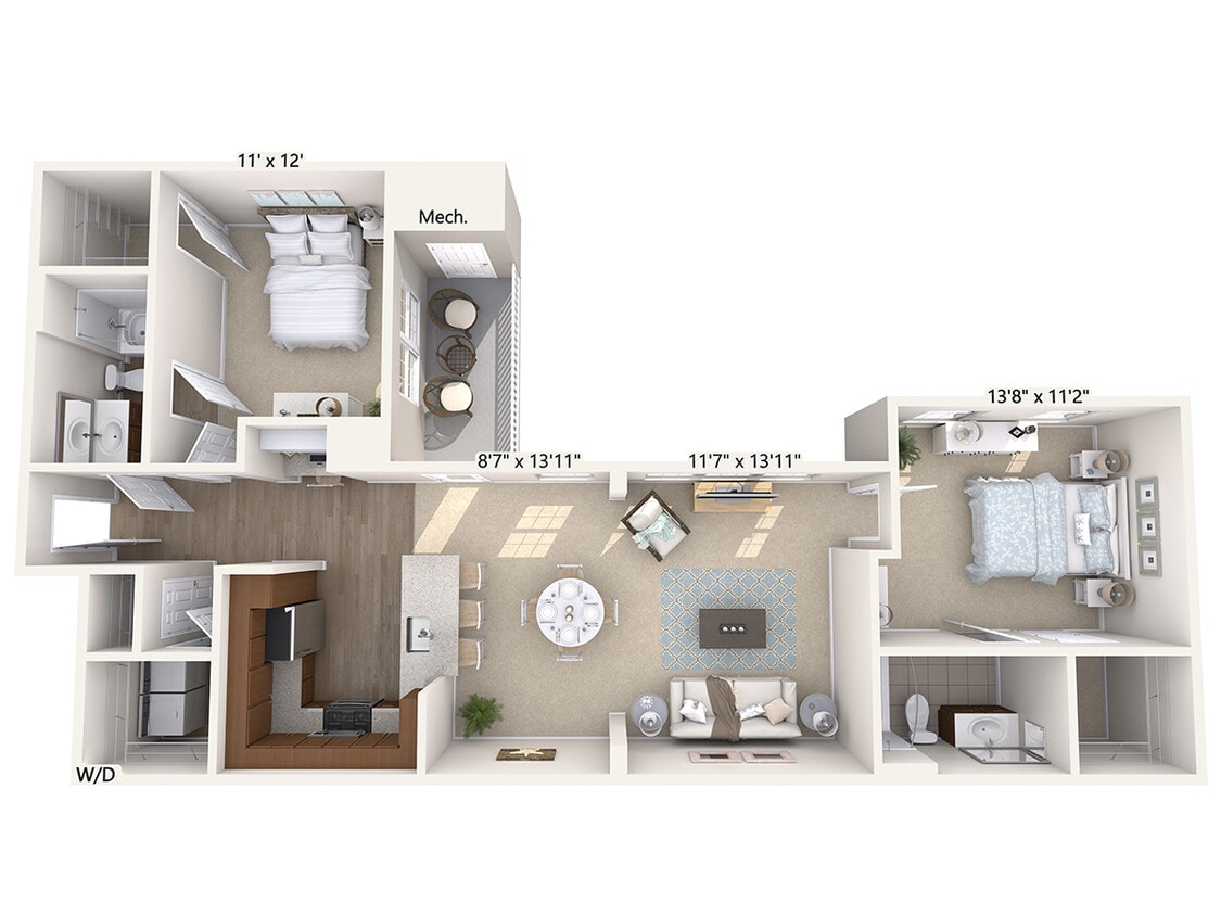 Floor Plan - B2-H-Upper