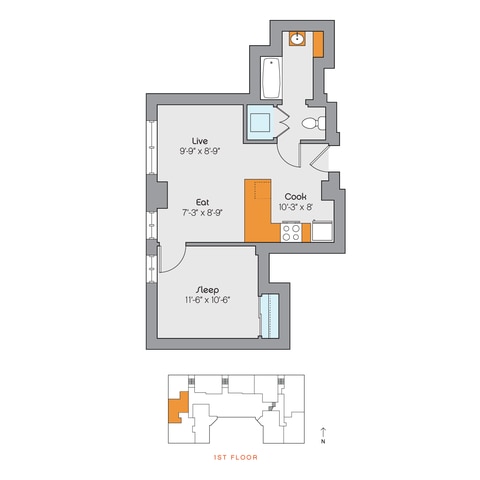 Floor Plan - cly1b110
