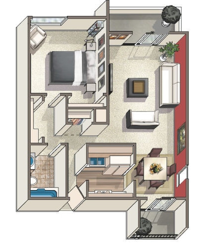 Floor Plan - Hampton