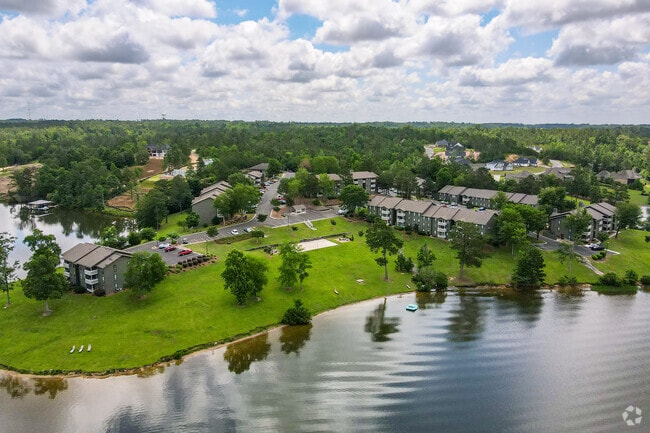 Lake Tobesofkee Aerial - Harbour Club Apartments