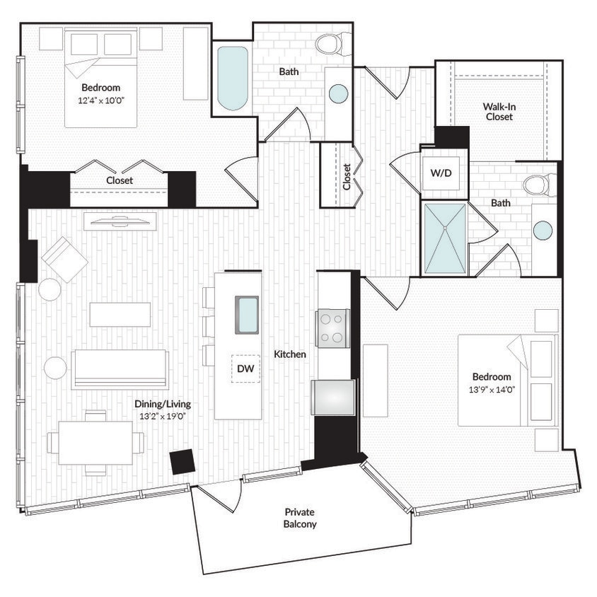 Floor Plan - Pyramid Peak