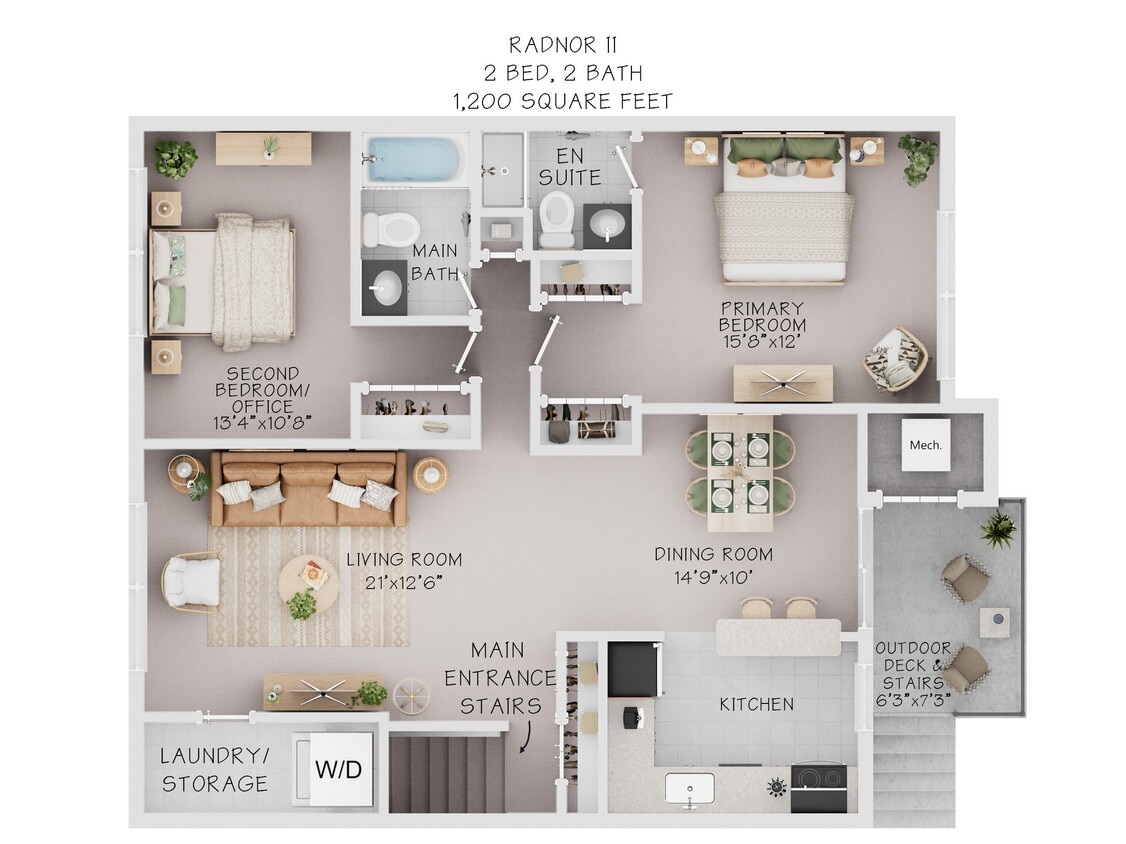 Floor Plan - Radnor II