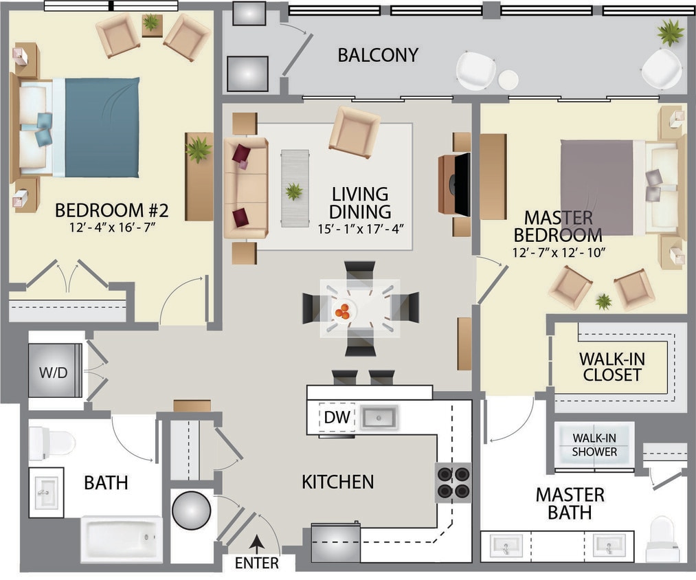 Floor Plan - Clubside C3