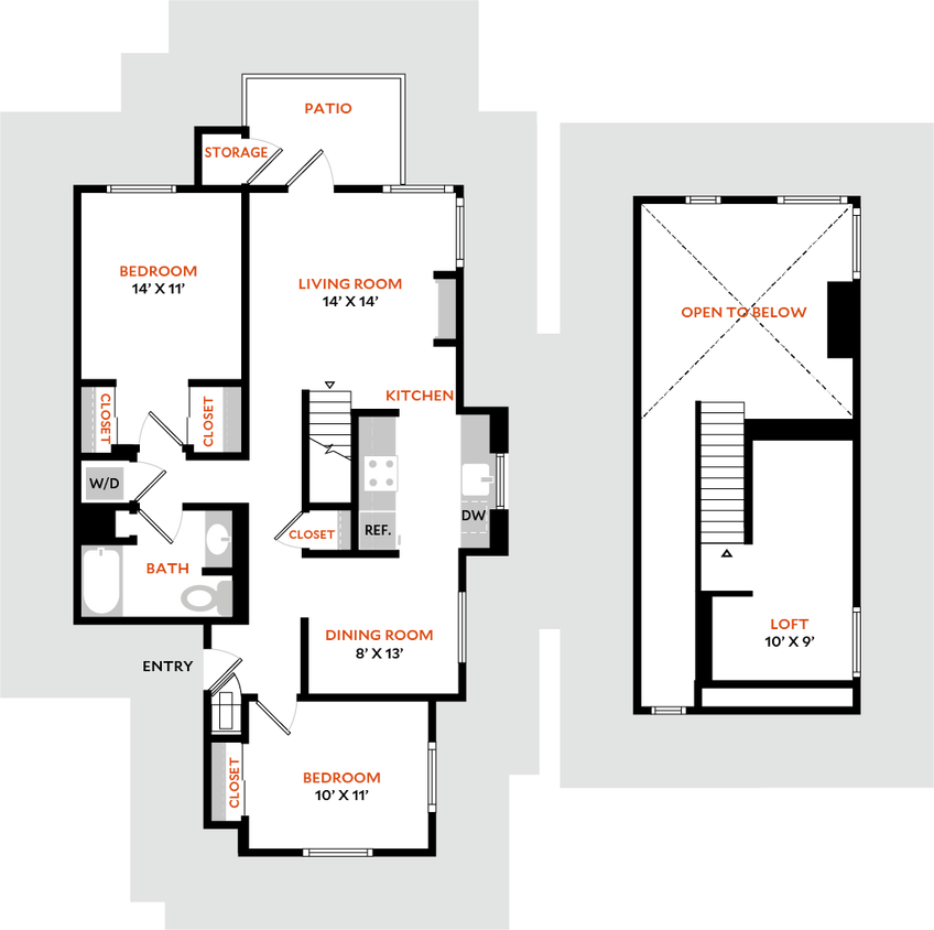 Floor Plan - Plan 2D
