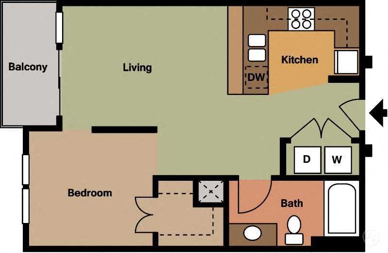 Floor Plan - Studio