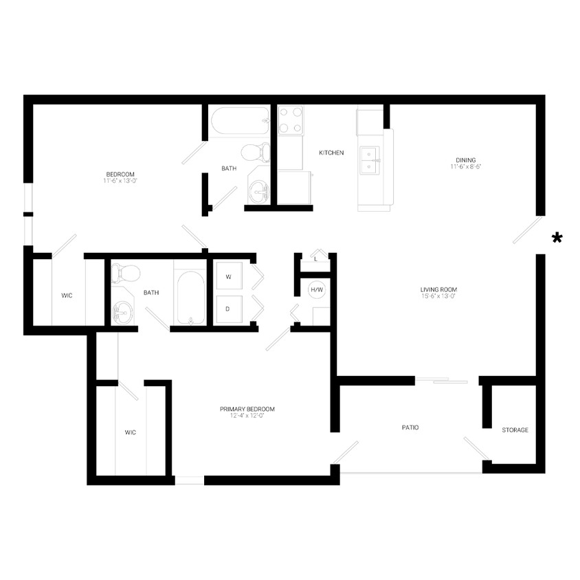 Floor Plan - Amber