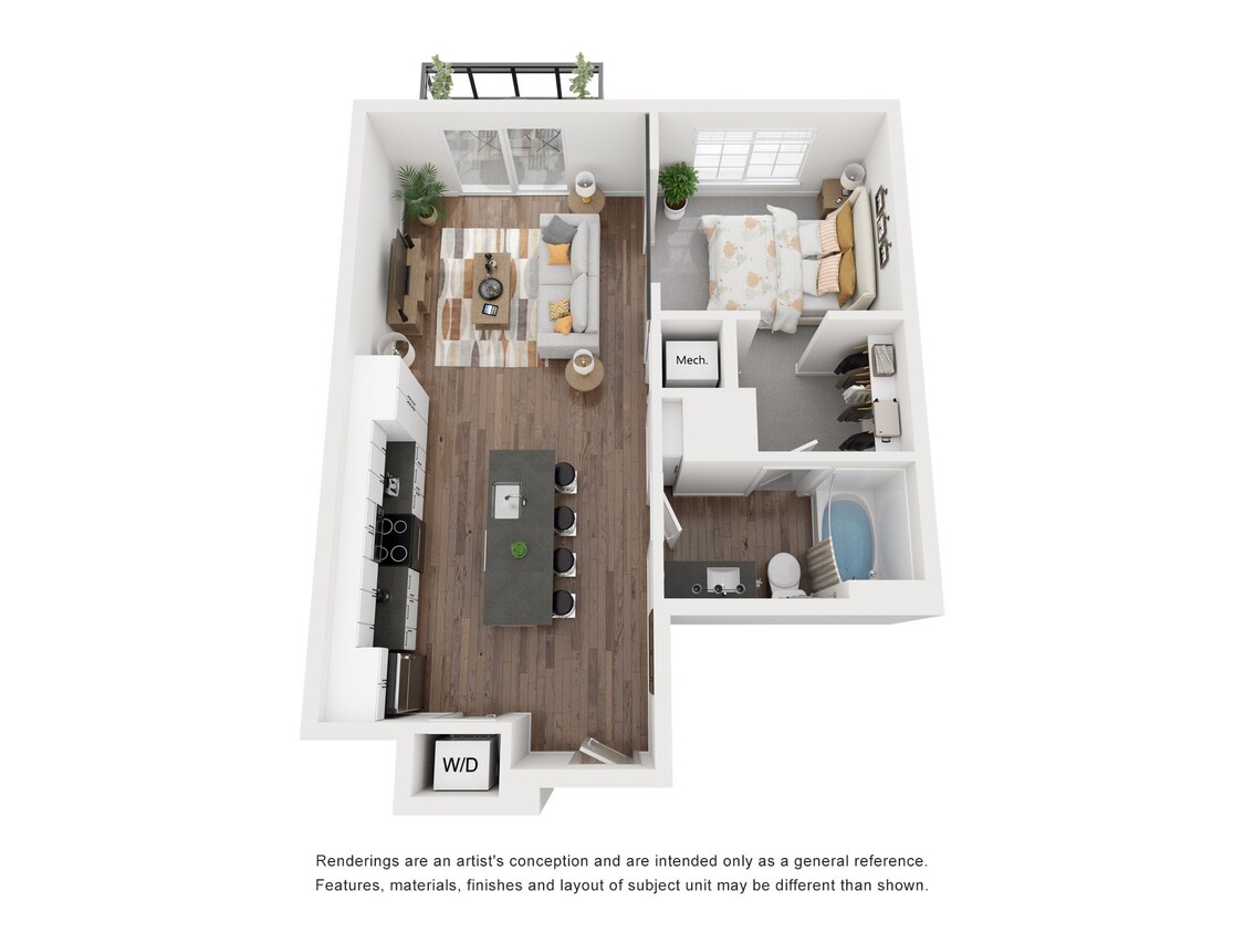 Floor Plan - The Walker
