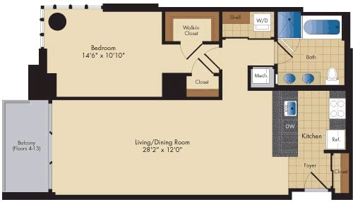 Floor Plan - Washington