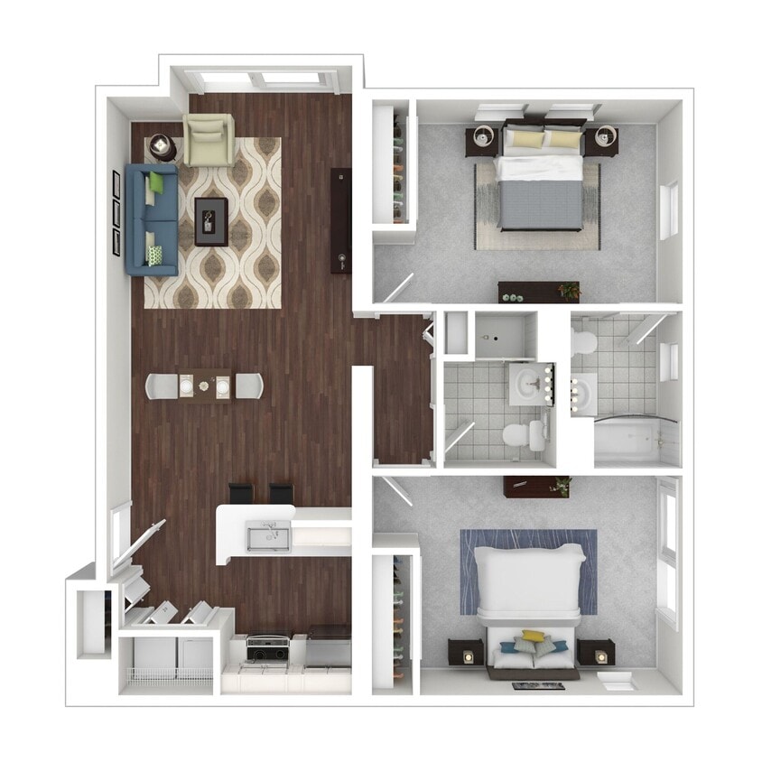Floor Plan - 2A-R