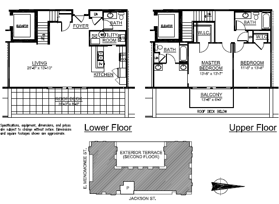 P(Townhouse) - JACKSON SQUARE - 2BR 2.5BA - 10 (Townhouse)
