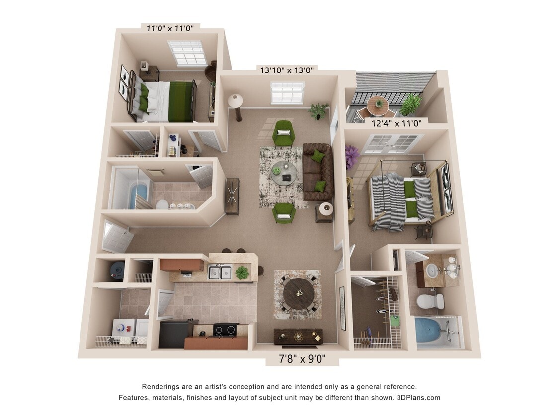 Floor Plan - B2 | The Capeside