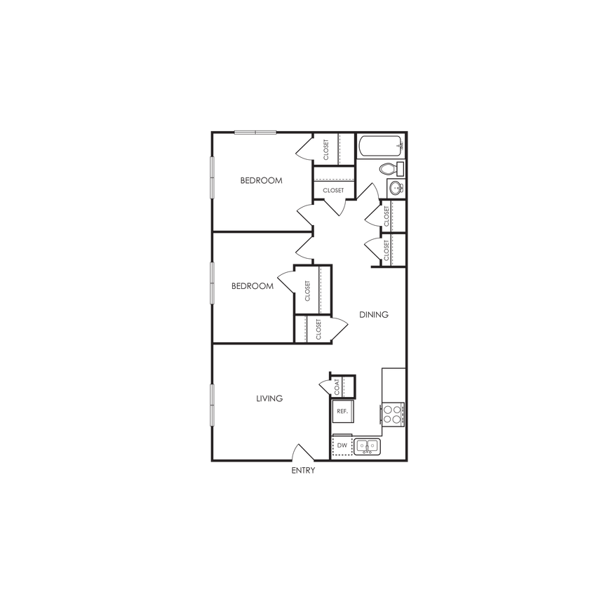 North Park_FloorPlans_B2 736 SF.png - B3