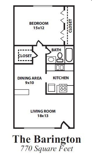 The Barington - 1x1 M