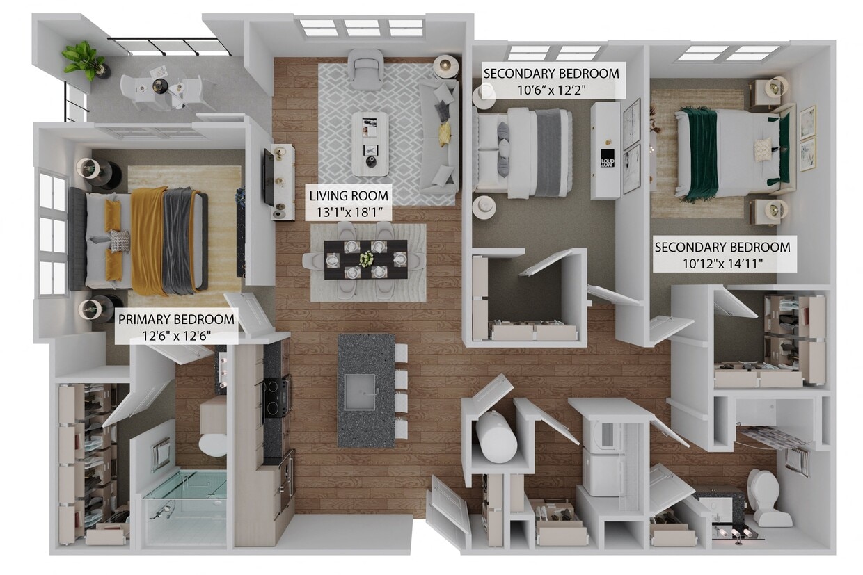 Floor Plan - The Key