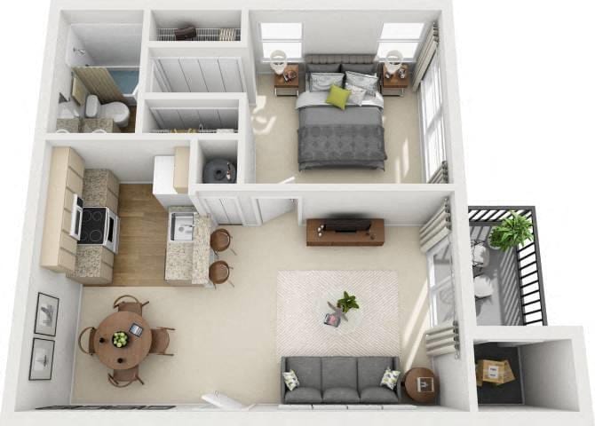 Floor Plan - 1A Renovation 2