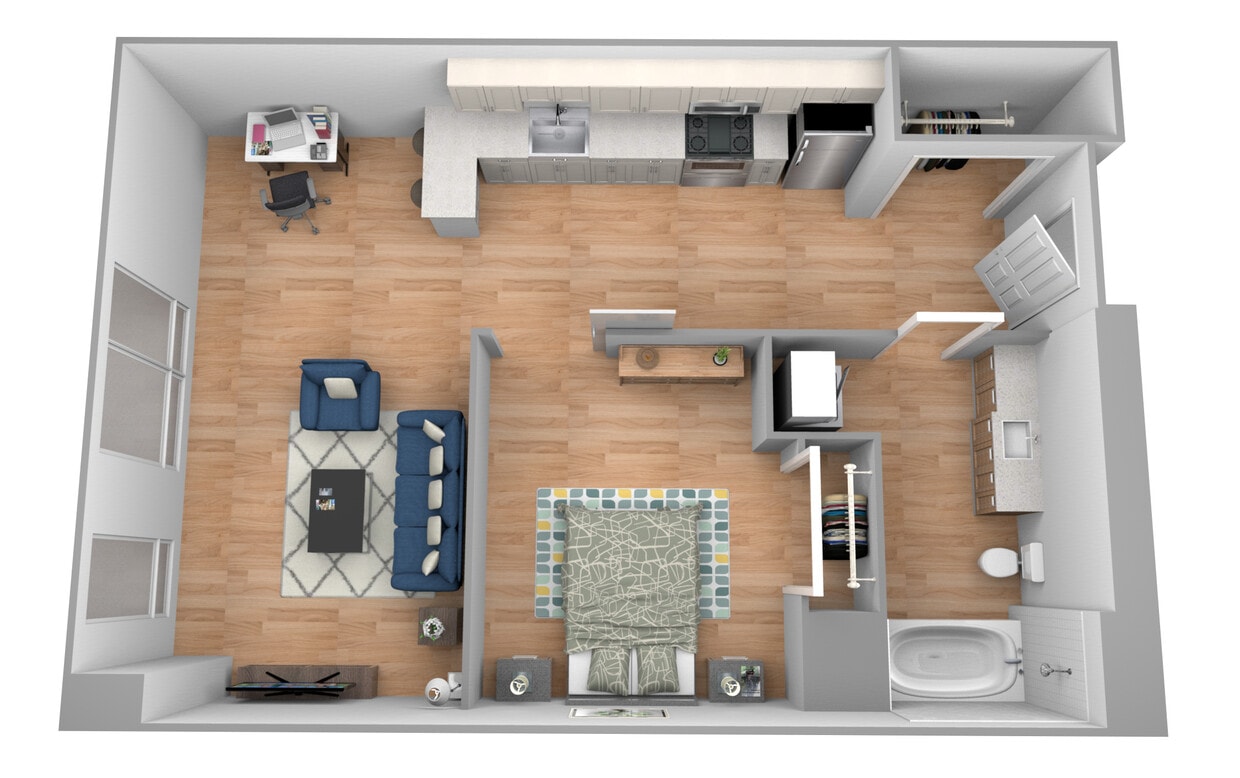 Floor Plan - Sunrise River