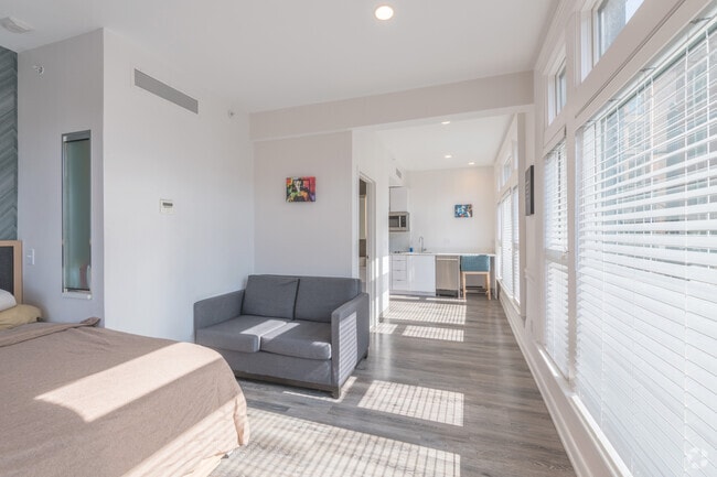 Studio - 350 SF - The Case-Mead Lofts