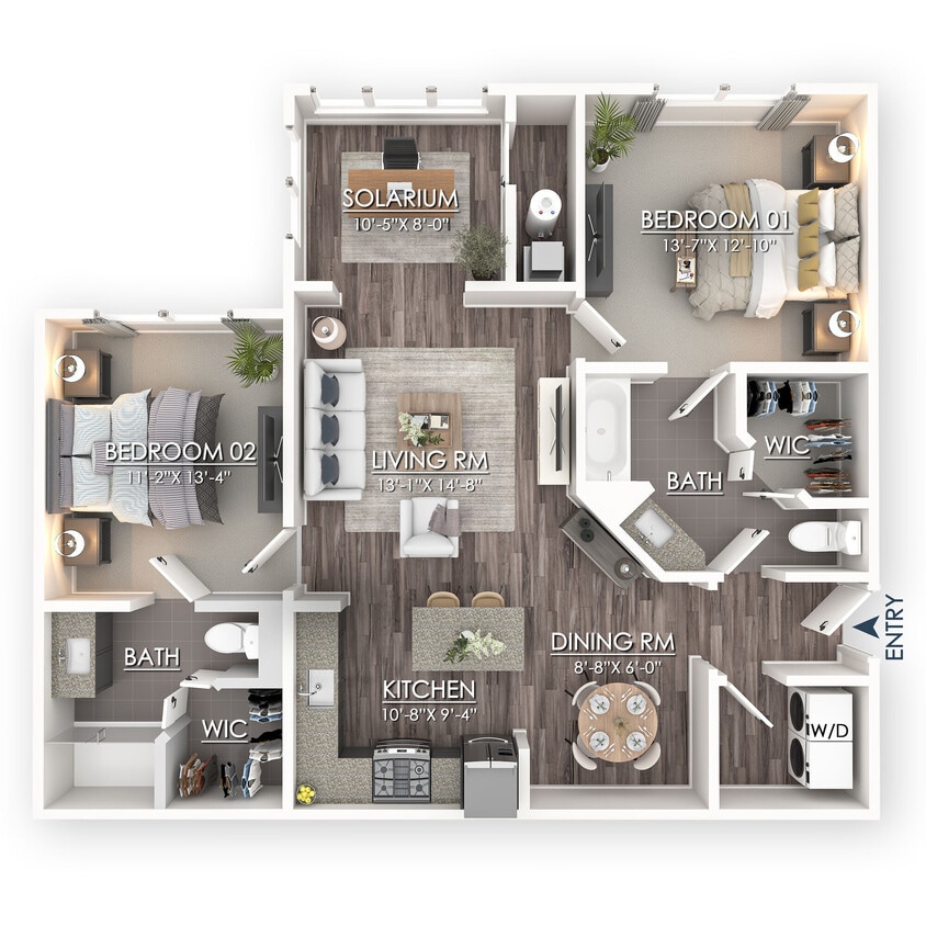 Floor Plan - The Solaris