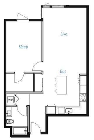 Floor Plan - A3- 1I