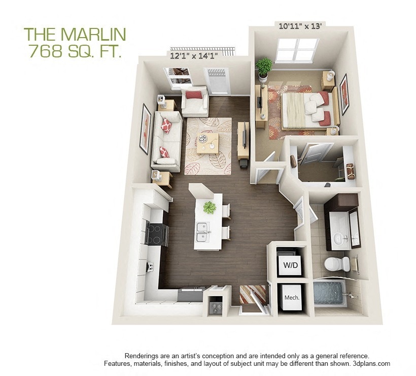 Floor Plan - Marlin