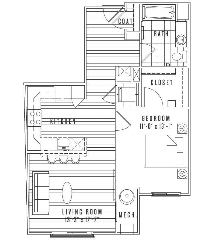 A12 floor plan New Village at Patchogue - A12