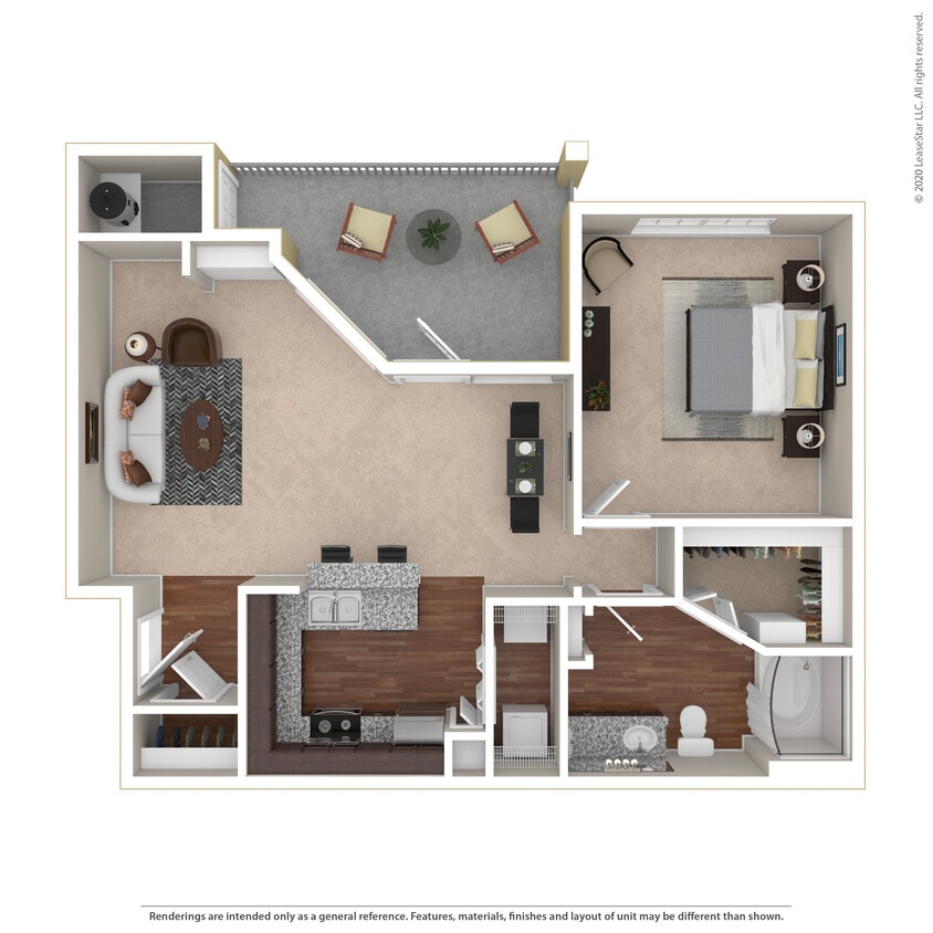 Floor Plan - 1B