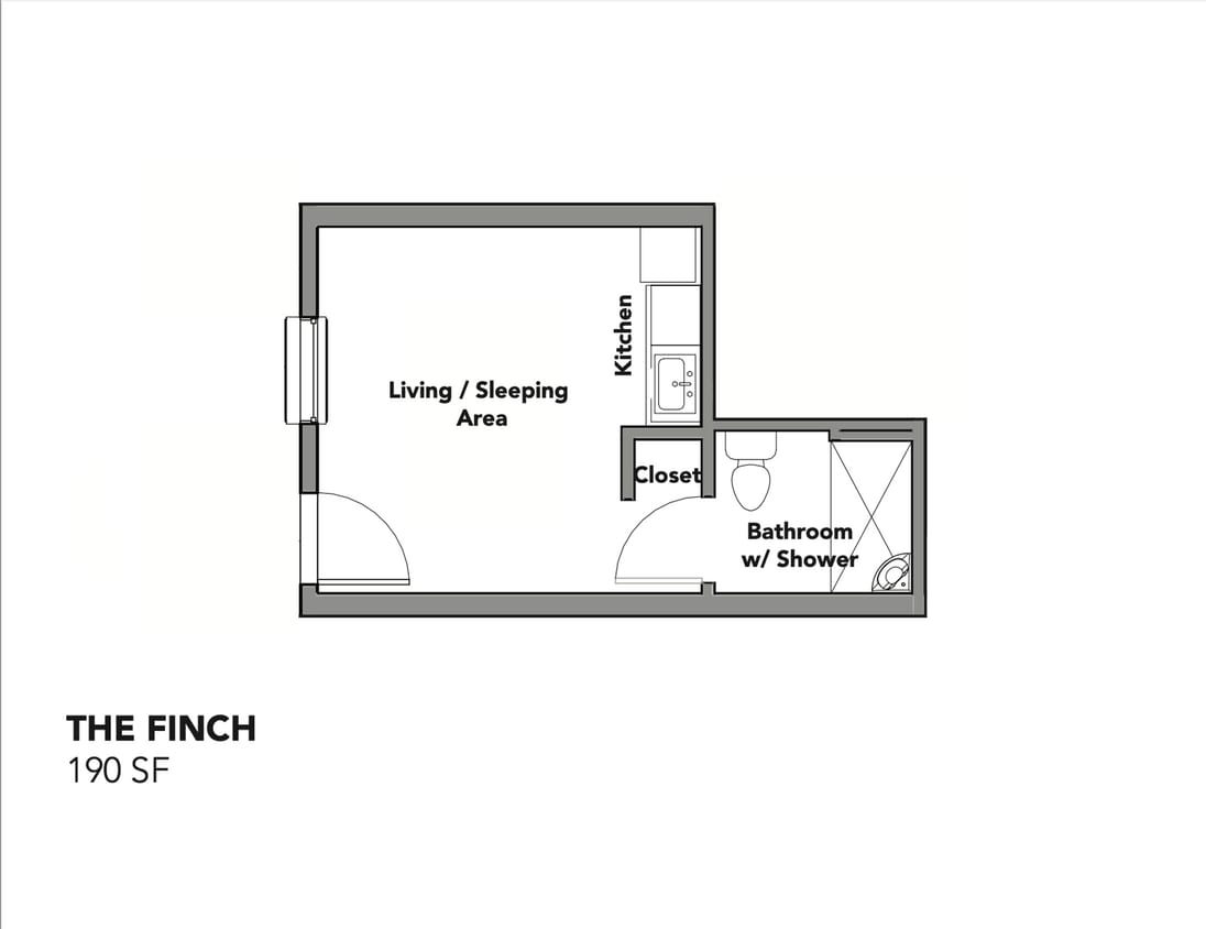 Floor Plan - The Finch at The Perch